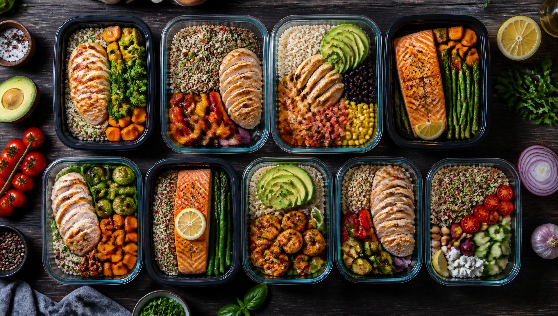 Almuerzos NutriBox listos para la semana